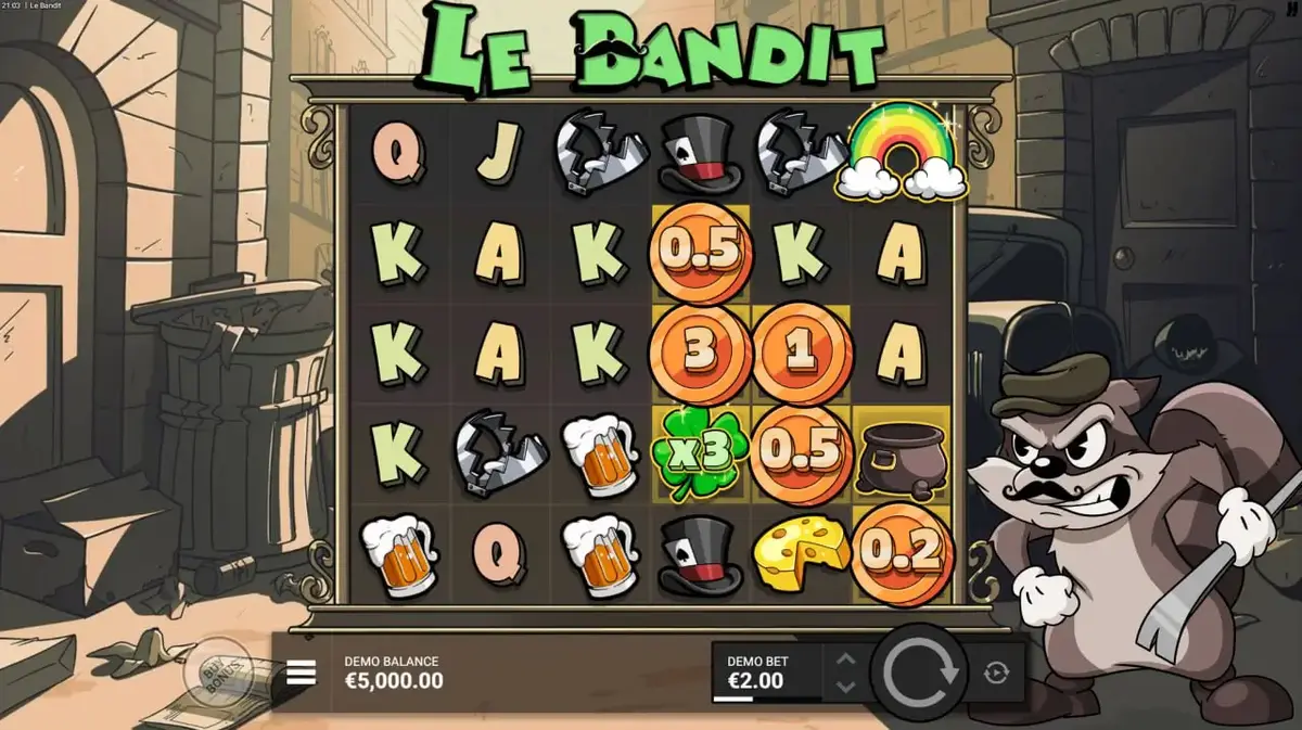 Le Bandit Gokkast: Speluitleg en Review screenshot 1
