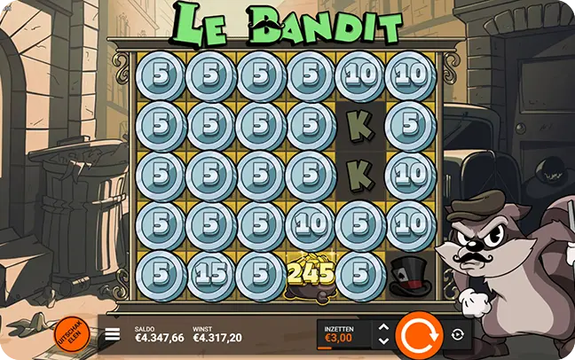 Le Bandit Gokkast: Speluitleg en Review screenshot 3